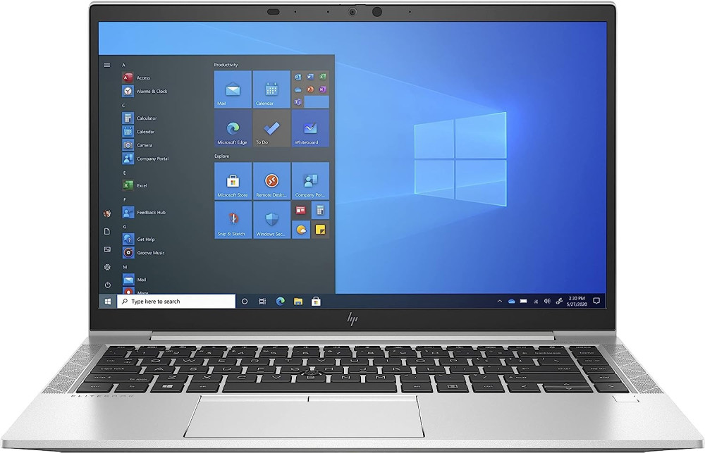 HP EliteBook 840 G7 i5-10th Gen 16GB RAM 512SSD 14 inch FHD Windows 10 Pro – Silver