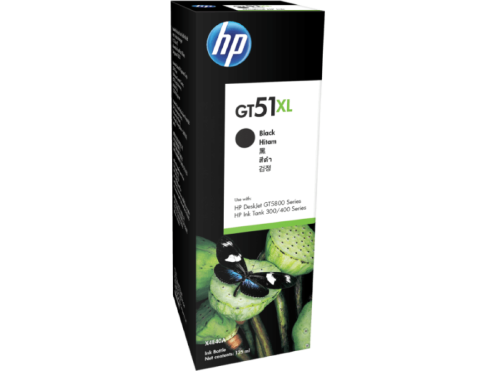 HP GT51XL 135-ml Black Original Ink Bottle