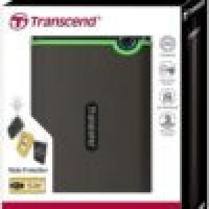 Transcend 2TB Storejet External rugged 2,5inches USB 3.1 Gen 1 interface Iron Gray, Green