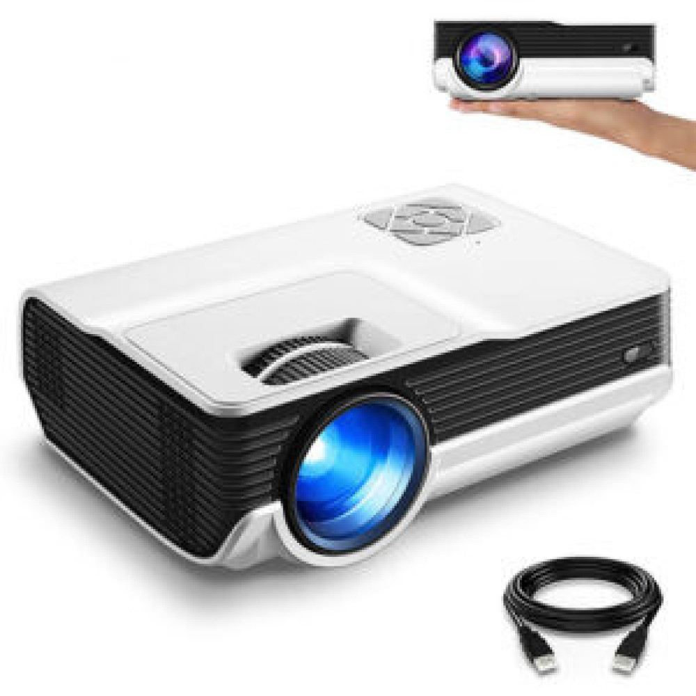 Borego T5 Portable Video Projector 1080P 200 inch