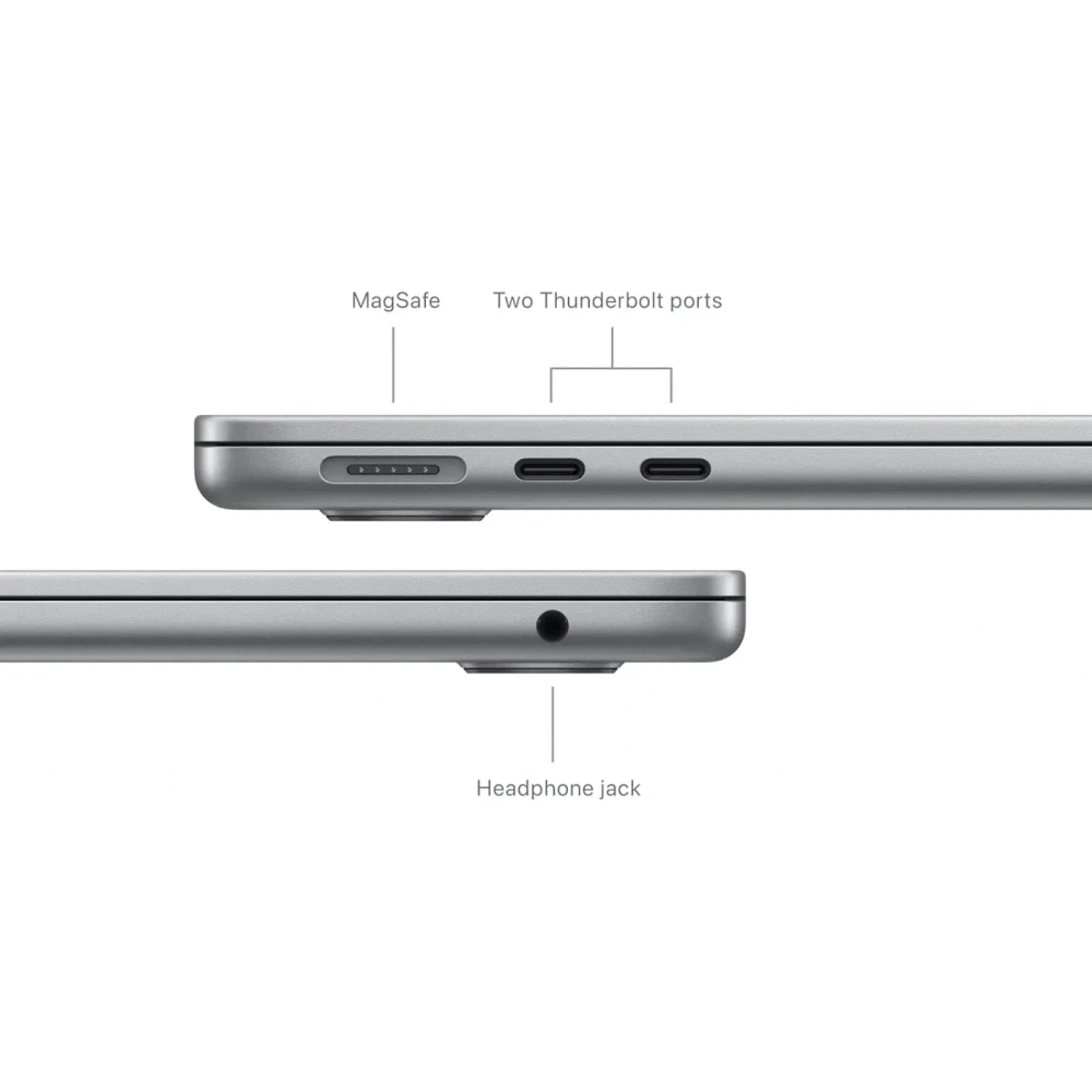 Apple MacBook Air 13″ Space Gray M3 Chip 8GB RAM 256GB SSD Liquid Retina Display
