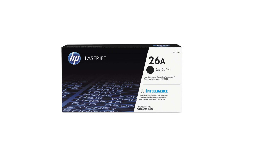 HP 26A Black Original LaserJet Toner Cartridge